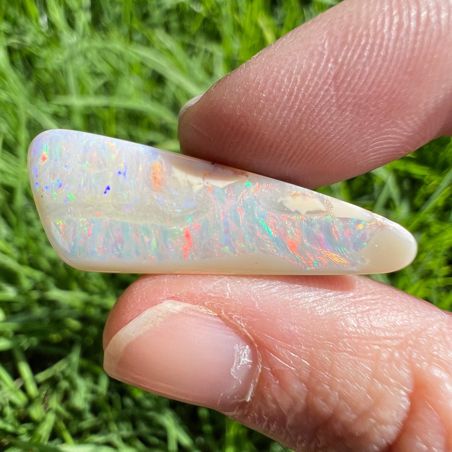 12.52 large pastel boulder opal