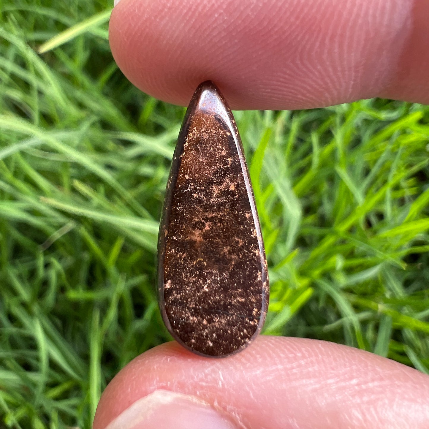 8.27 Ct ocean-coloured boulder opal