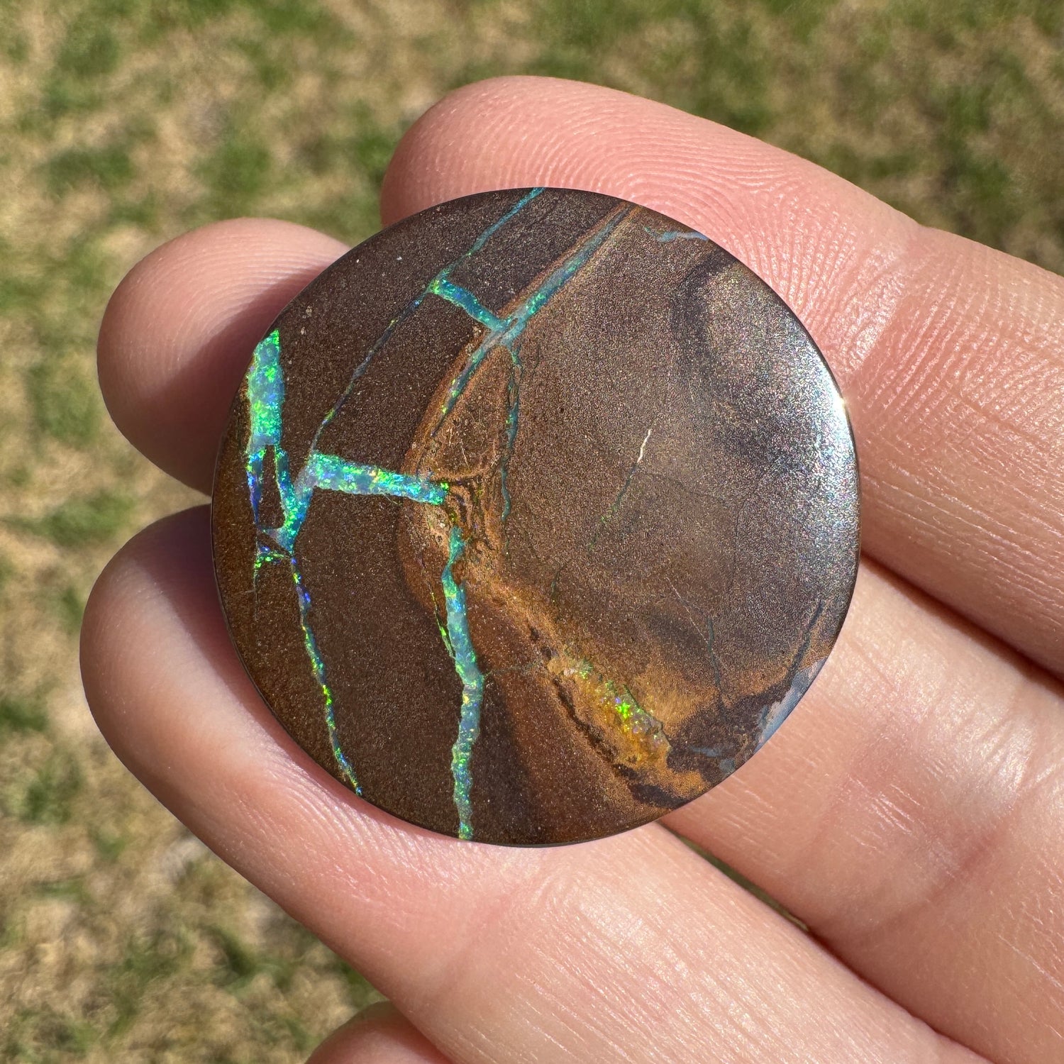 29.91 Ct large matrix boulder opal - Broken River Mining