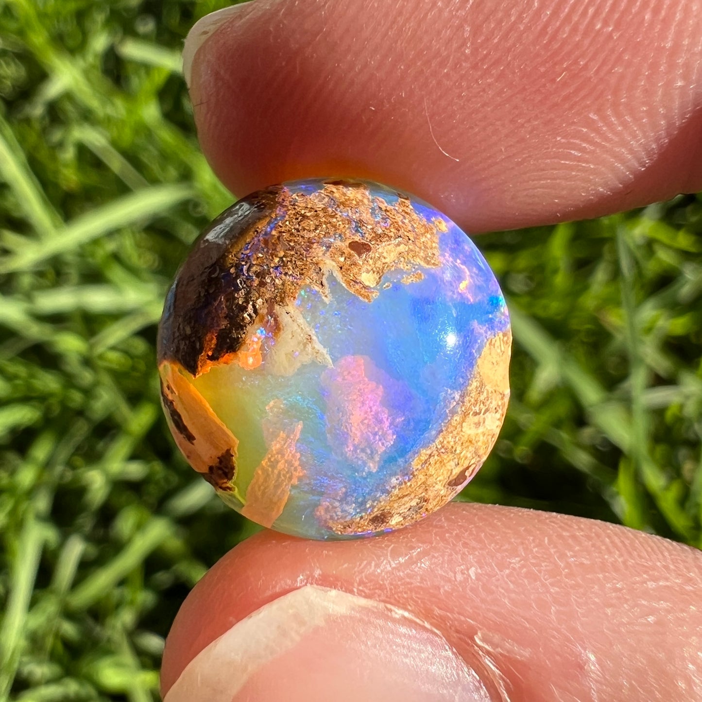 7.12 Ct wood replacement opal