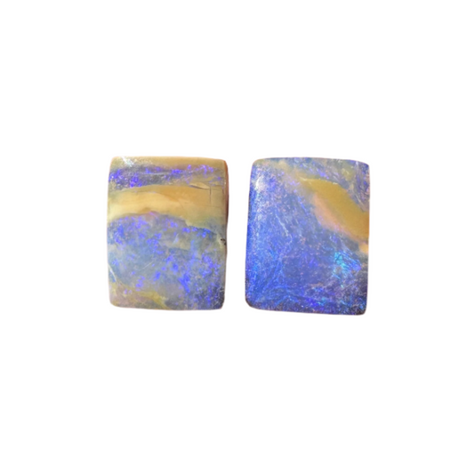 5.27 Ct boulder opal pair
