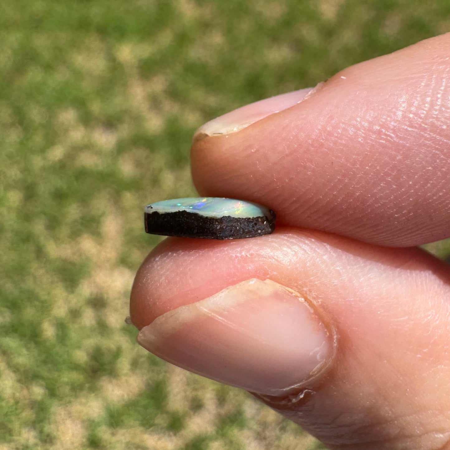 0.91 Ct small boulder opal - Broken River Mining