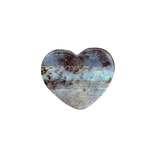 3.36 Ct heart boulder opal