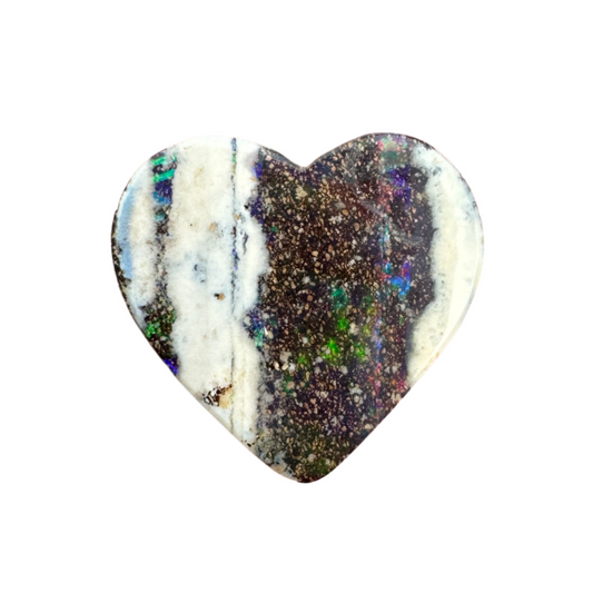 8.99 Ct heart boulder opal