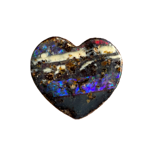 4.56 Ct heart boulder opal