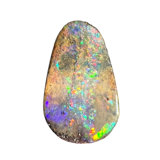 9.59 Ct rainbow boulder opal