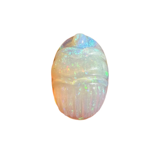 3.32 Ct carved scarab opal