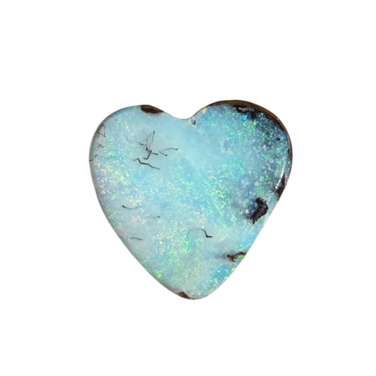 1.42 Ct small heart boulder opal