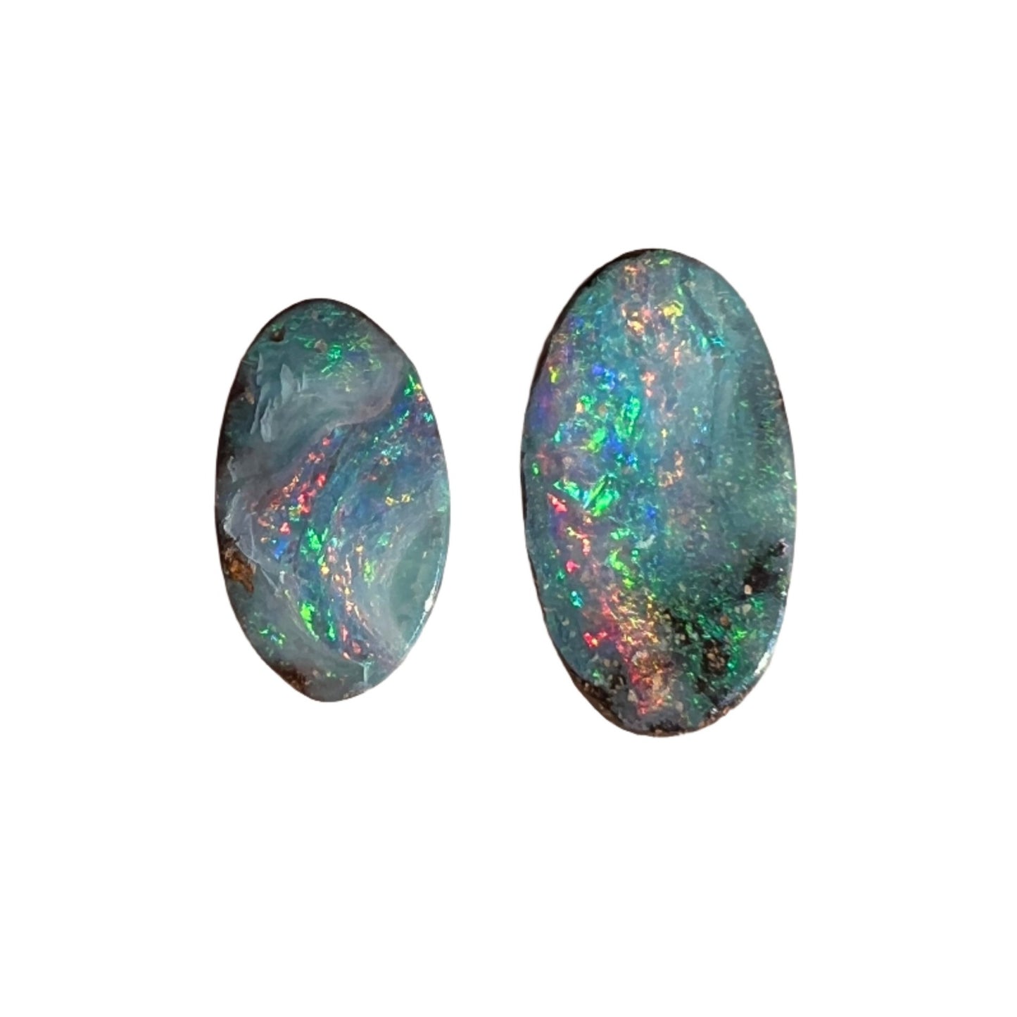 3.91 Ct two piece opal set