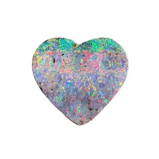 7.56 Ct heart boulder opal