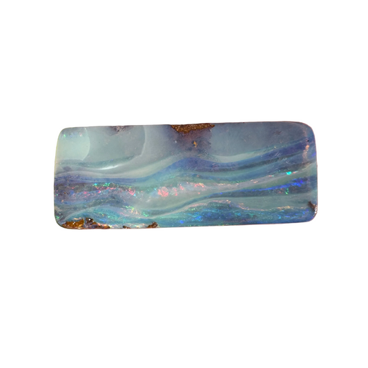 4.72 Ct 'the waves' rectangle boulder opal