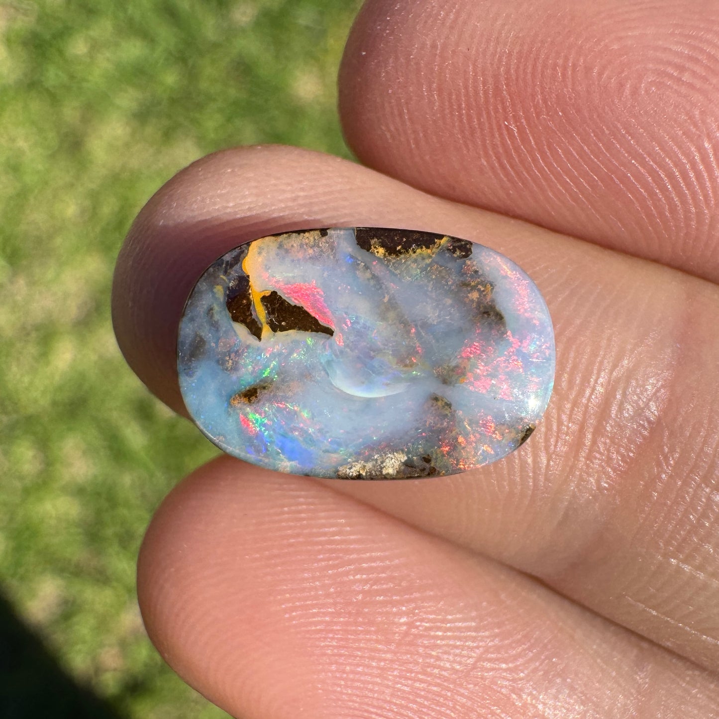 4.85 Ct 'sail away with me' small boulder opal