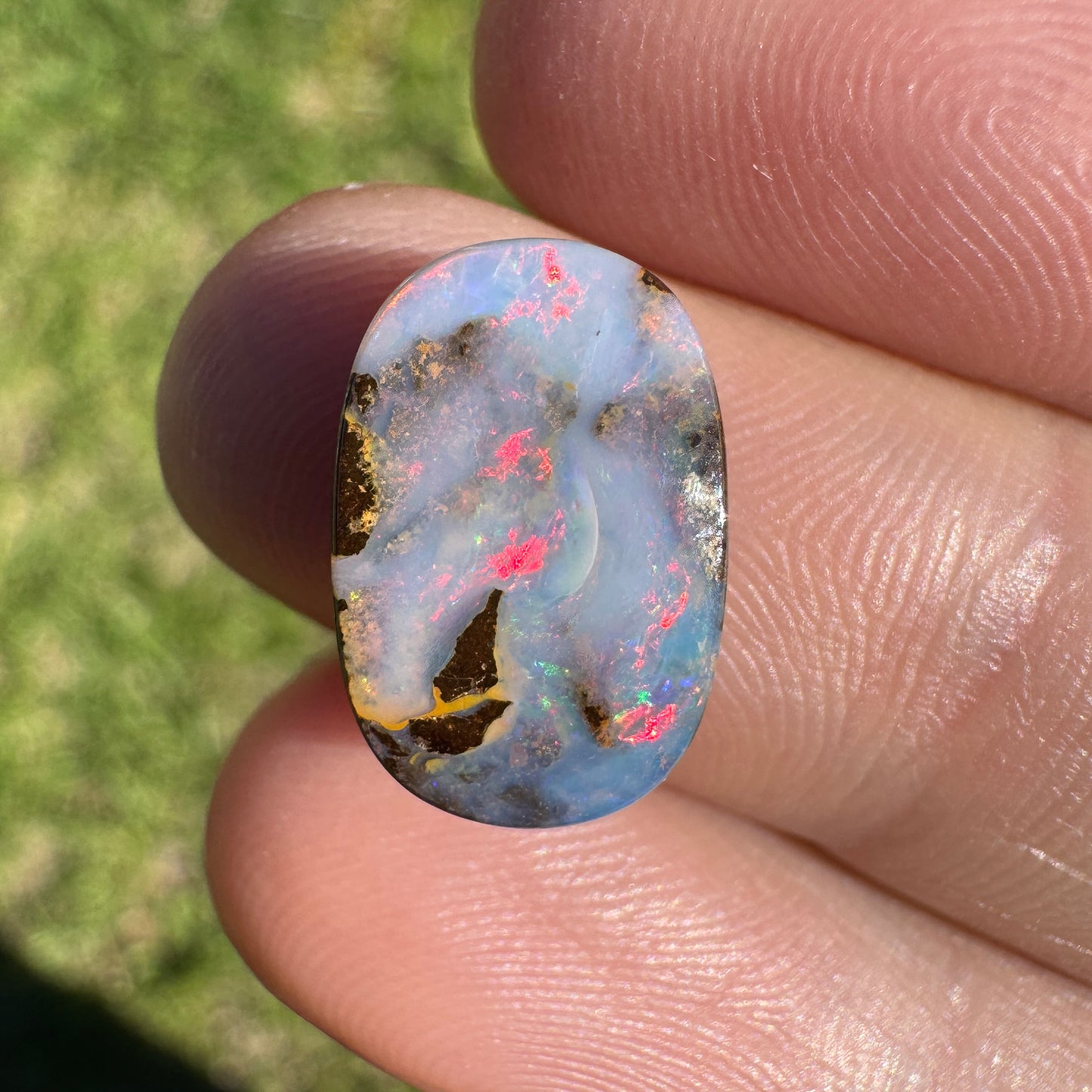 4.85 Ct 'sail away with me' small boulder opal