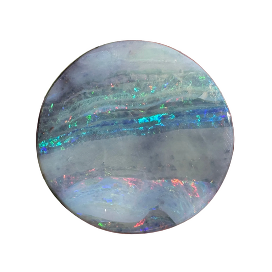 16.42 Ct large circle boulder opal
