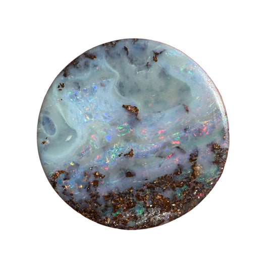 14.55 Ct circle boulder opal