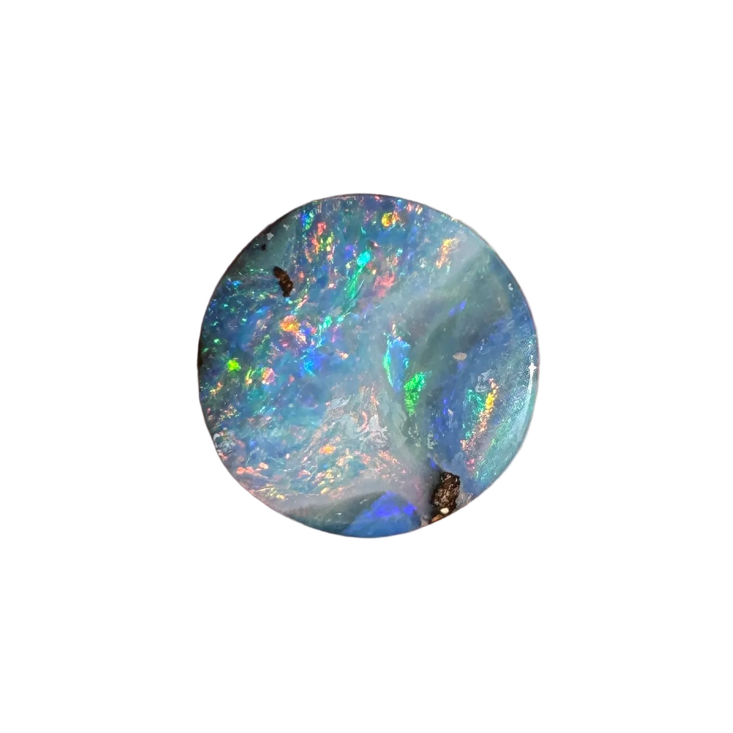 1.41 Ct small circle boulder opal