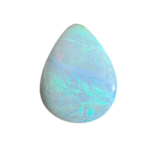 7.16 Ct teardrop boulder opal