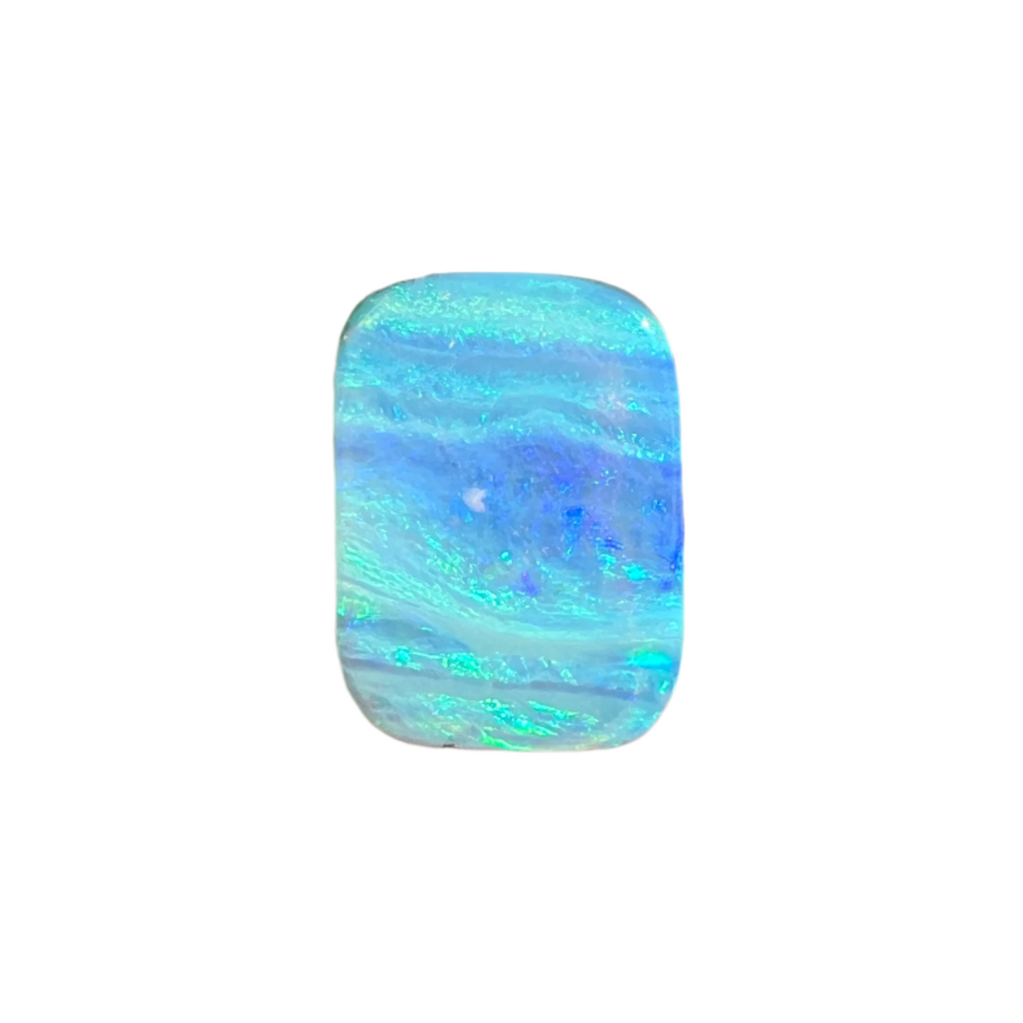 5.43 Ct ocean-tone boulder opal