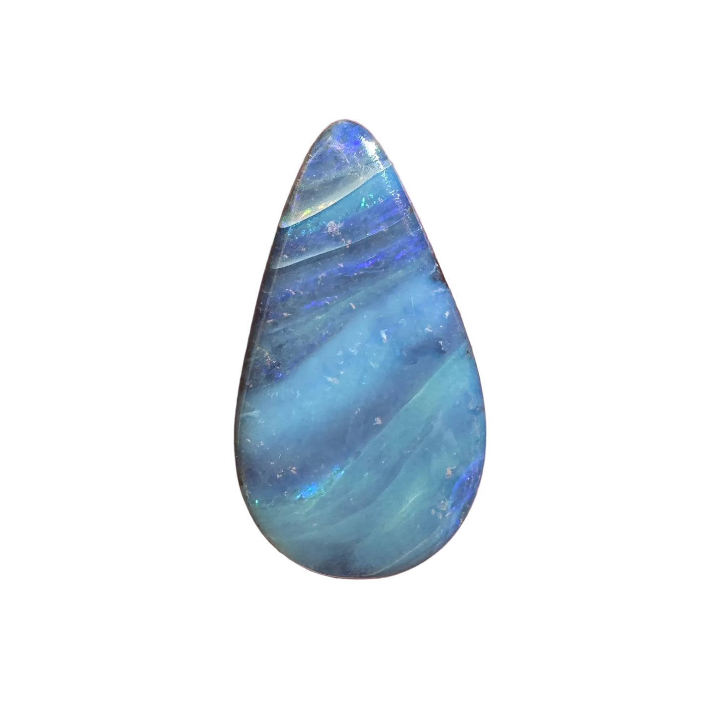3.30 Ct teardrop boulder opal