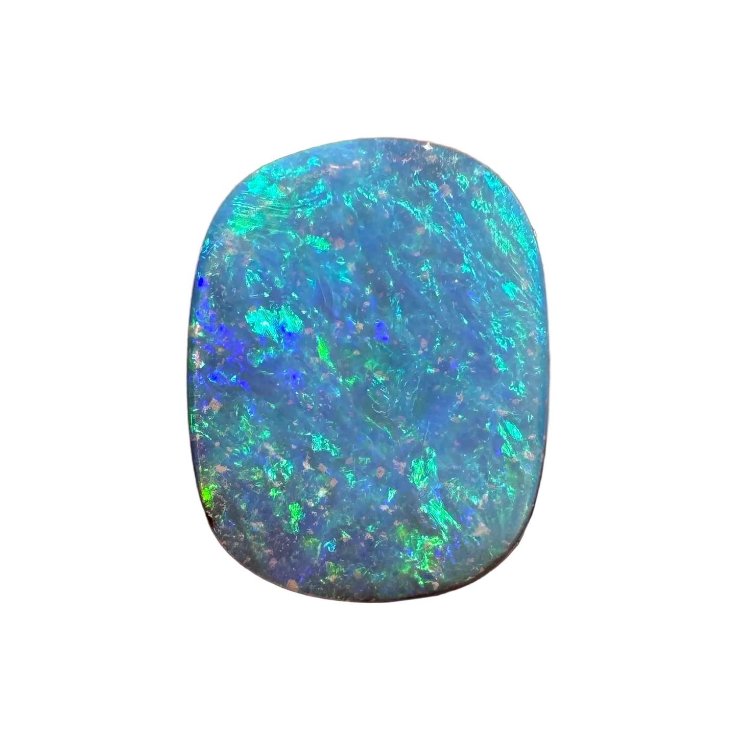5.29 Ct ocean green-blue boulder opal