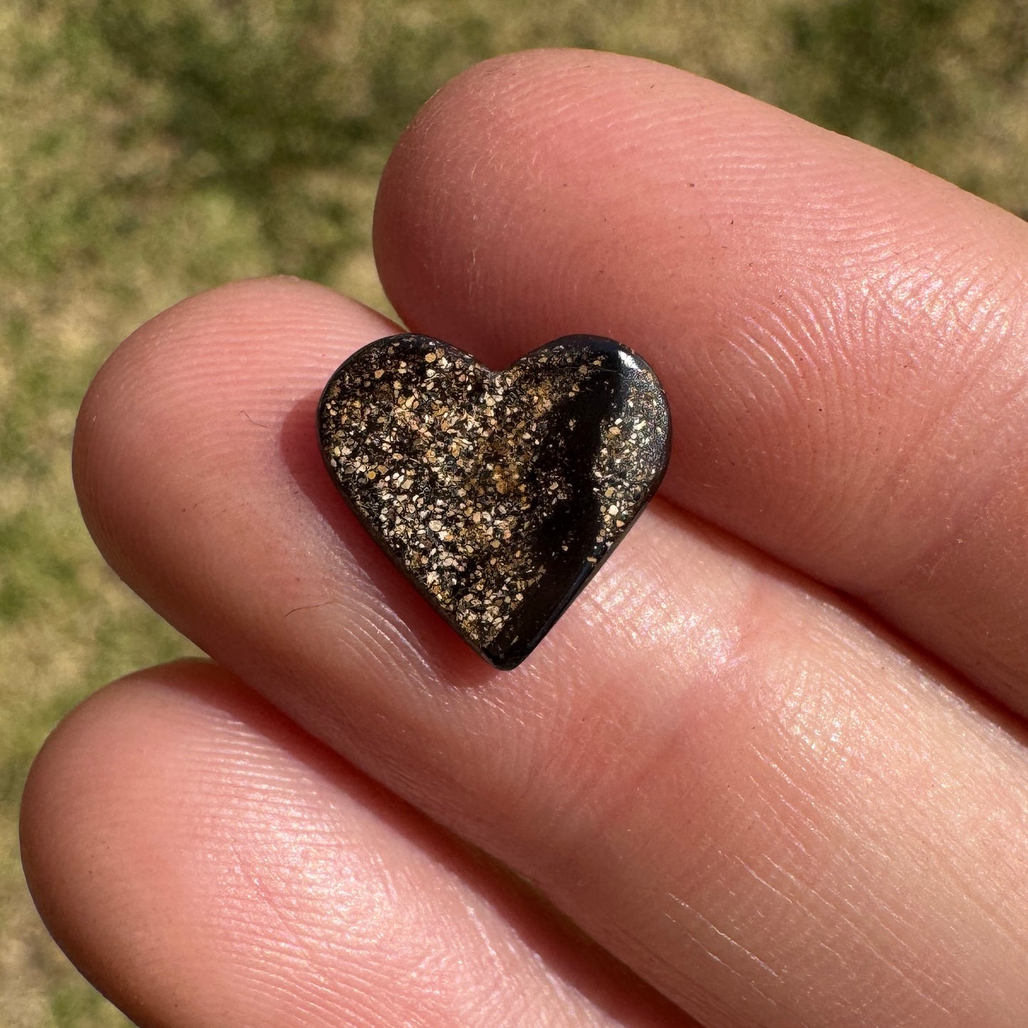 2.25 Ct 'Heart on Fire' boulder opal
