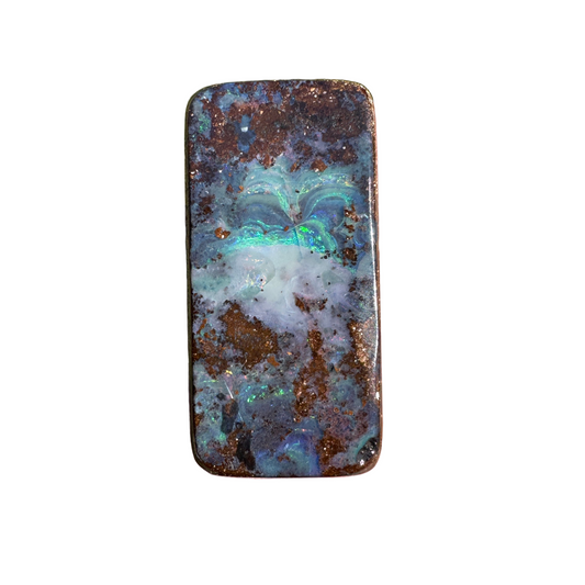 34.25 Ct side-drilled boulder opal
