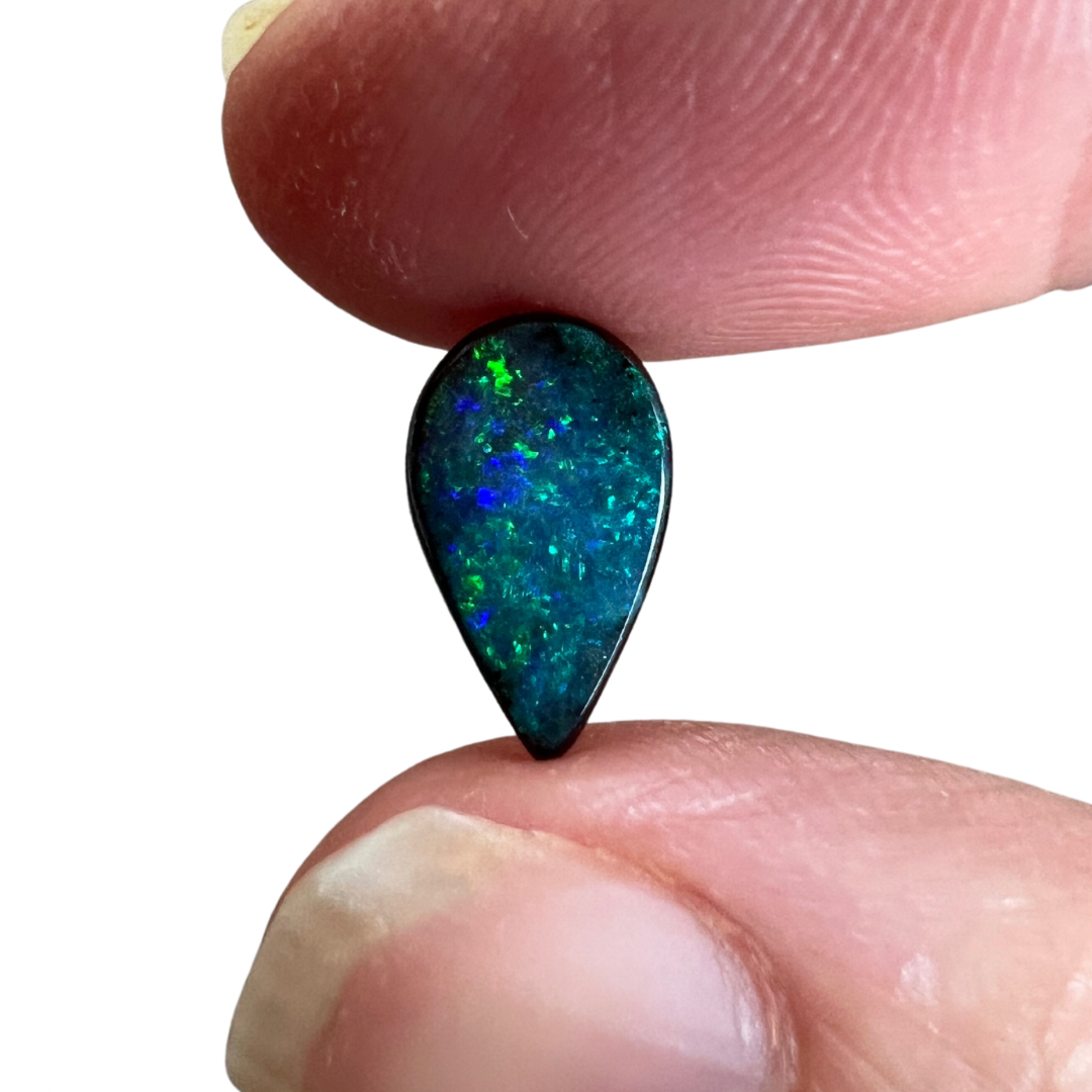 2.28 Ct green-blue boulder opal