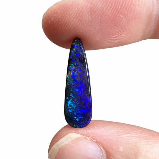 3.10 Ct small dark purple boulder opal